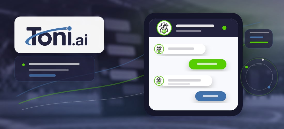 Toni.ai Sport-Chatbot: Conversational-AI-Plattform mit Messenger-Integration