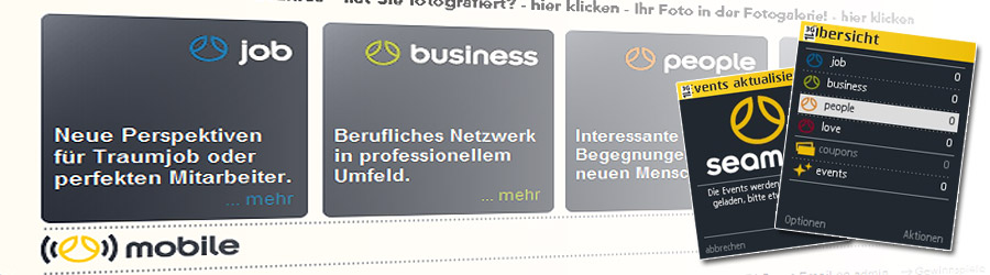 seamee - Kontaktplattform für Handies