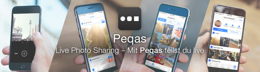 Peqas - Live Foto Sharing App