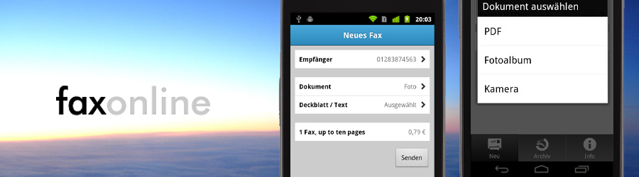 Fax App für Android