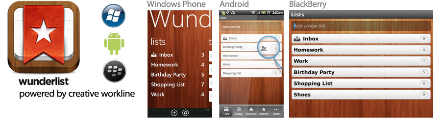 Wunderlist Task Management App